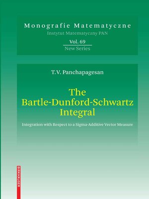 cover image of The Bartle-Dunford-Schwartz Integral